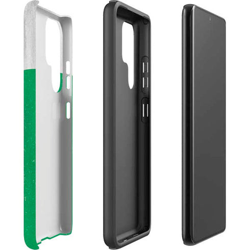 Pakistan Flag Distressed Galaxy S22 Ultra Pro Case
